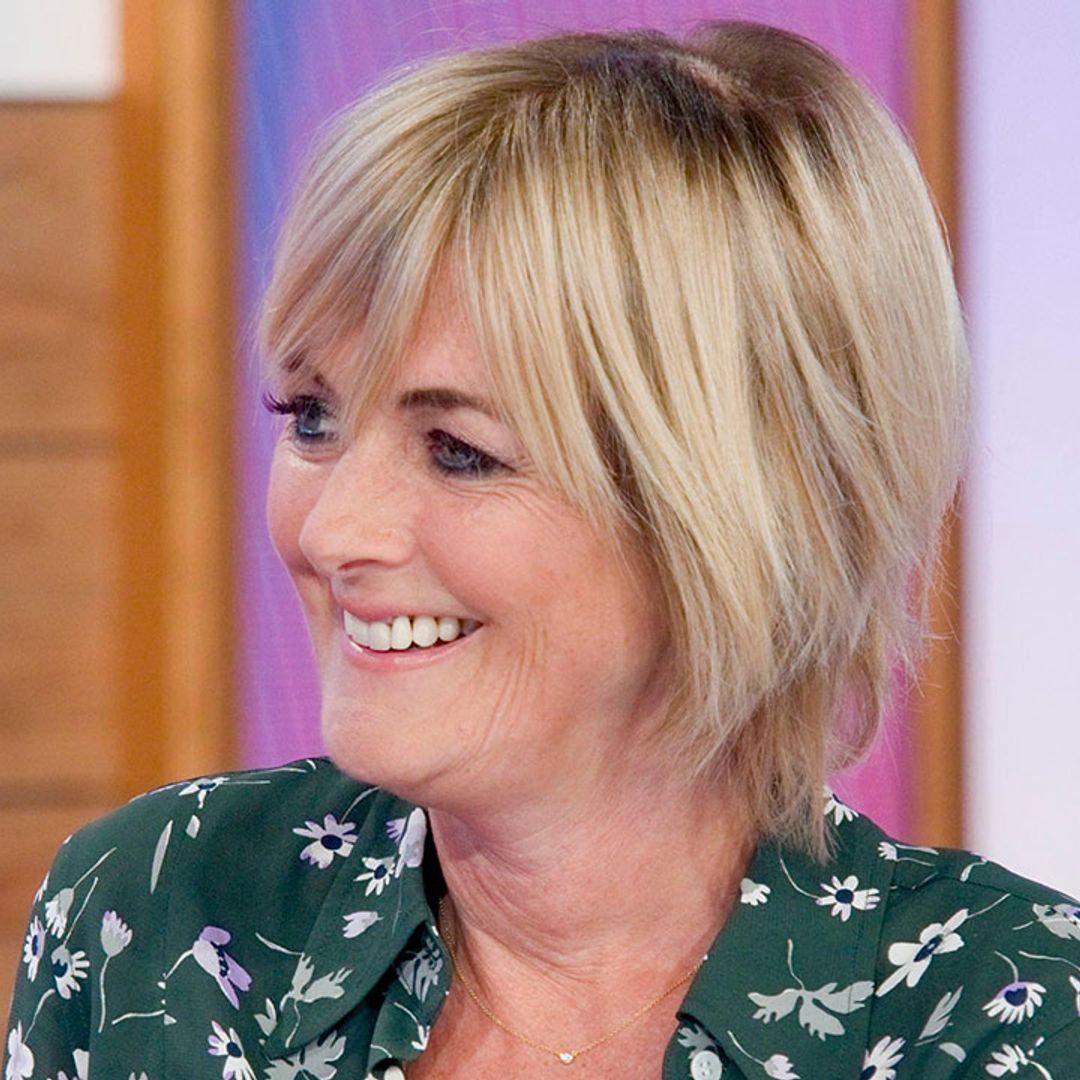 Jane Moore looks fabulous in a very chic pair of Zara trousers