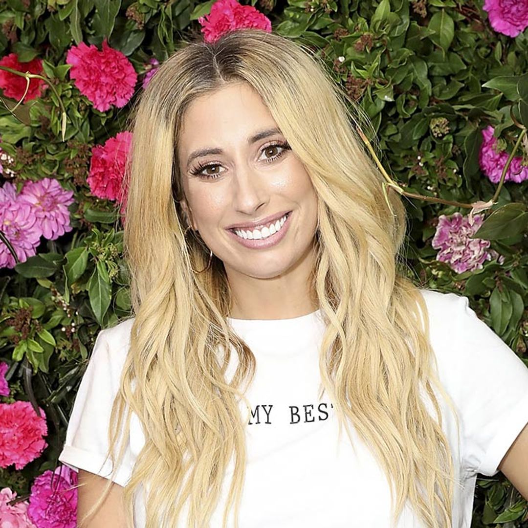Stacey Solomon shares hilarious photo of baby Rex: 'Spa life!'