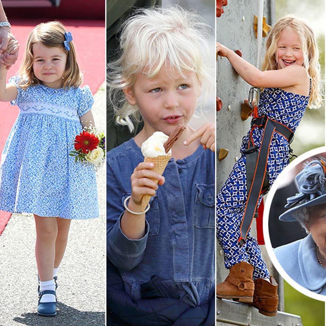 The Queen's great-grandchildren: A who's who of the youngest members of the British royal family