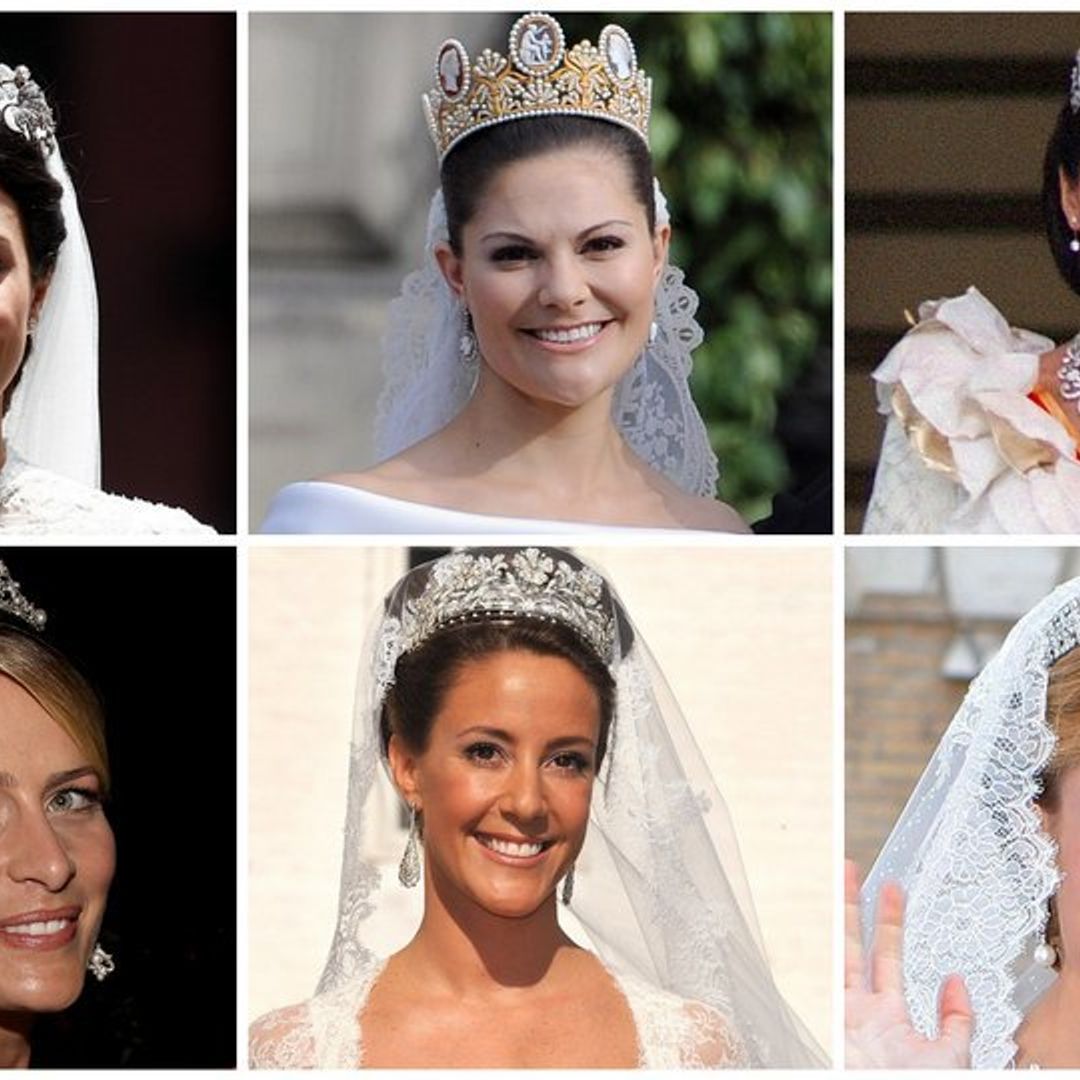 Royal wedding tiaras: See the spectacular looks worn by the world's princess brides