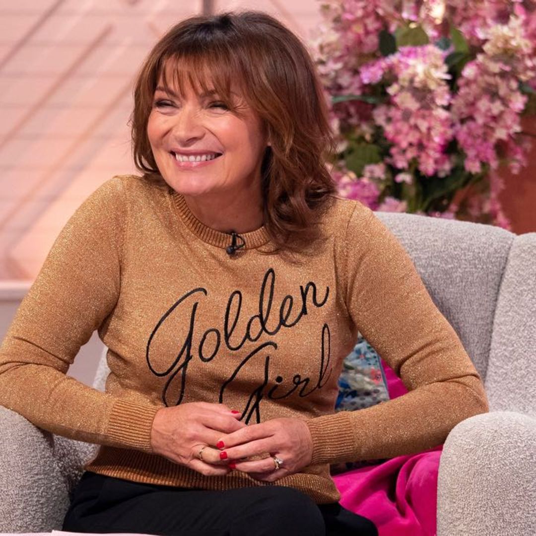 Lorraine Kelly's Golden Girl jumper is getting us in the mood for Christmas