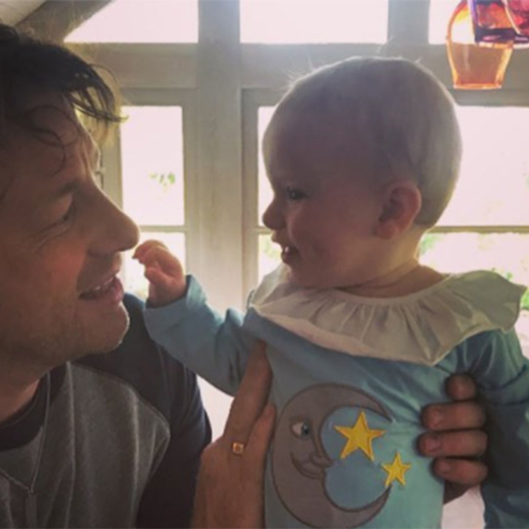Jamie Oliver is a proud dad ahead of River's first birthday