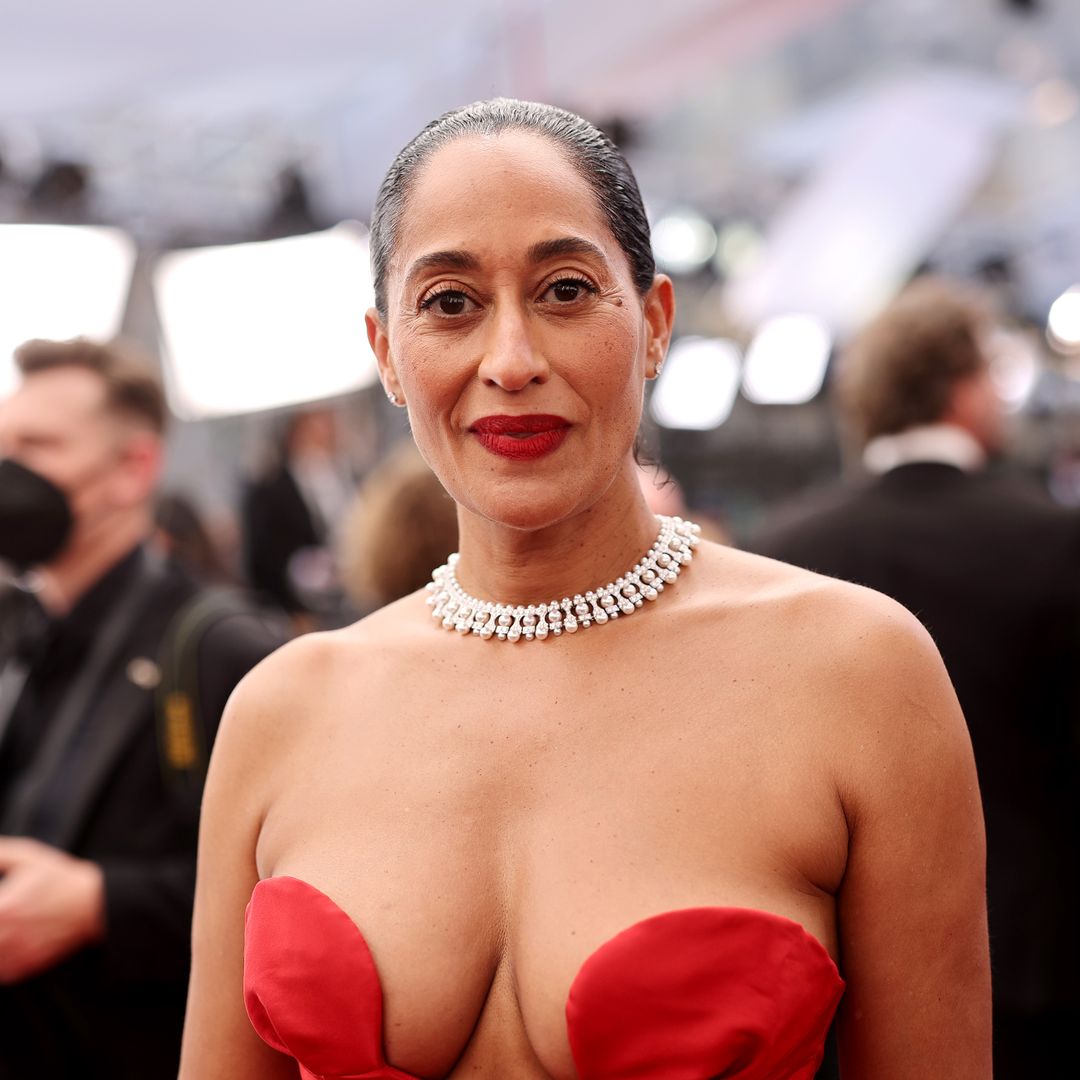 Tracee Ellis Ross, 50, rocks tiny bikini as she emerges from luxurious pool in jaw-dropping video