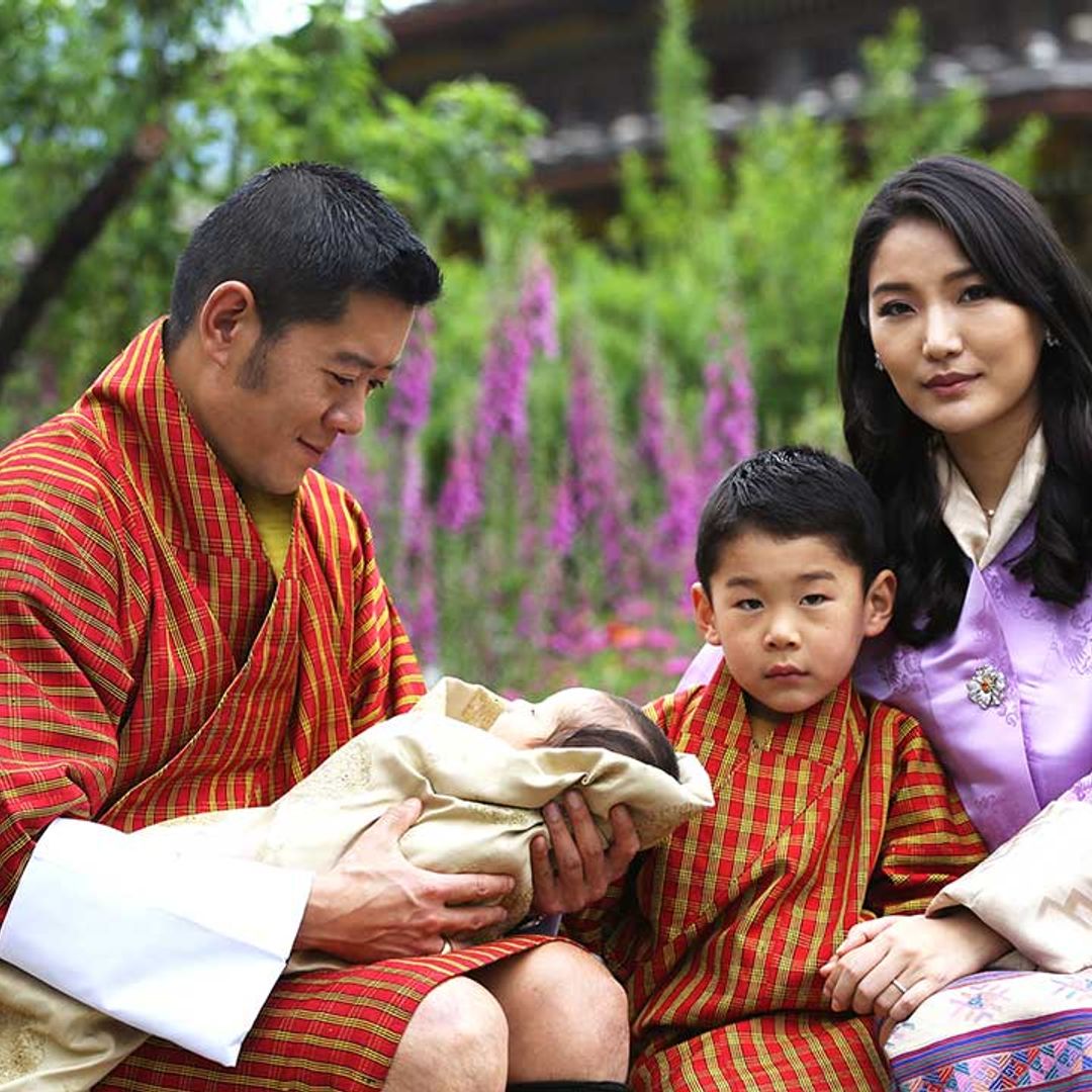 King Jigme and Queen Jetsun of Bhutan share first photos of newborn baby boy