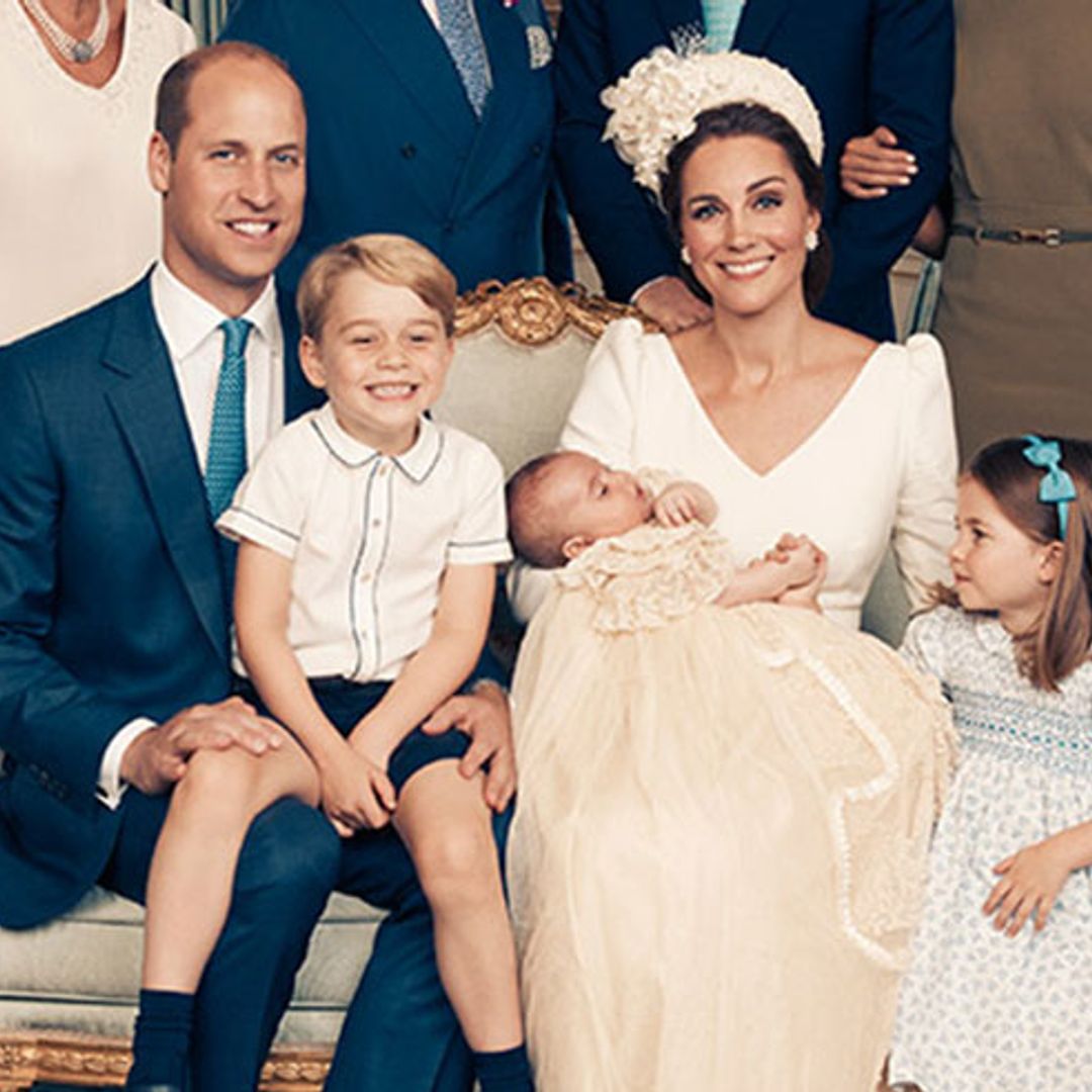 The Queen makes appearance with royal family in Prince Louis' christening photos – did you notice?