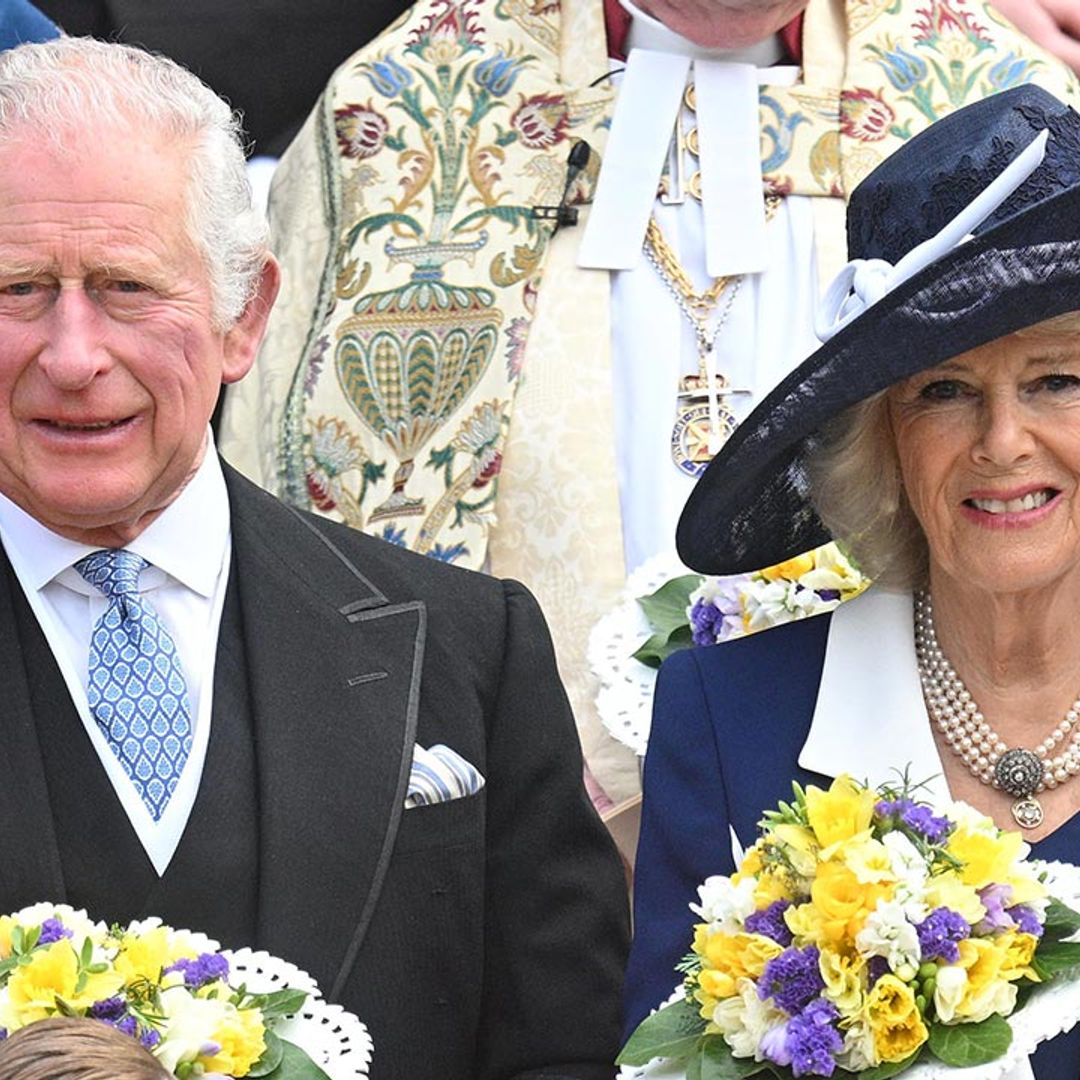 Prince Charles and Camilla step in for the Queen for traditional Easter service