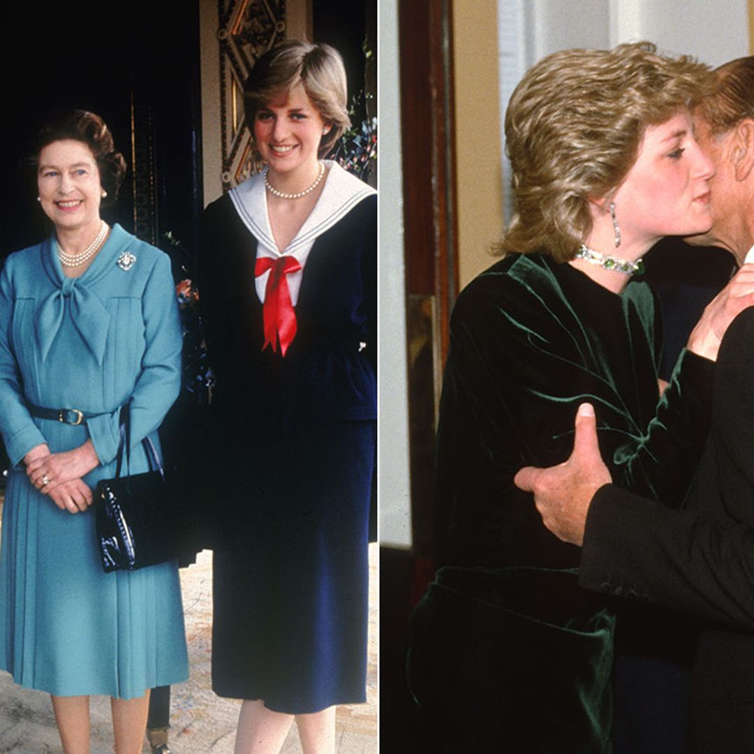 12 pictures of Princess Diana with her royal in-laws