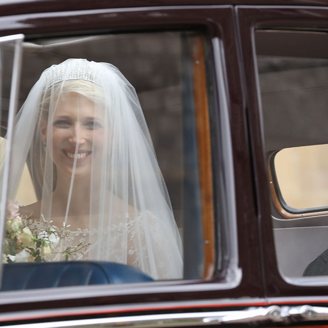 Lady Gabriella Windsor surprises by wearing a stunning tiara at her royal wedding