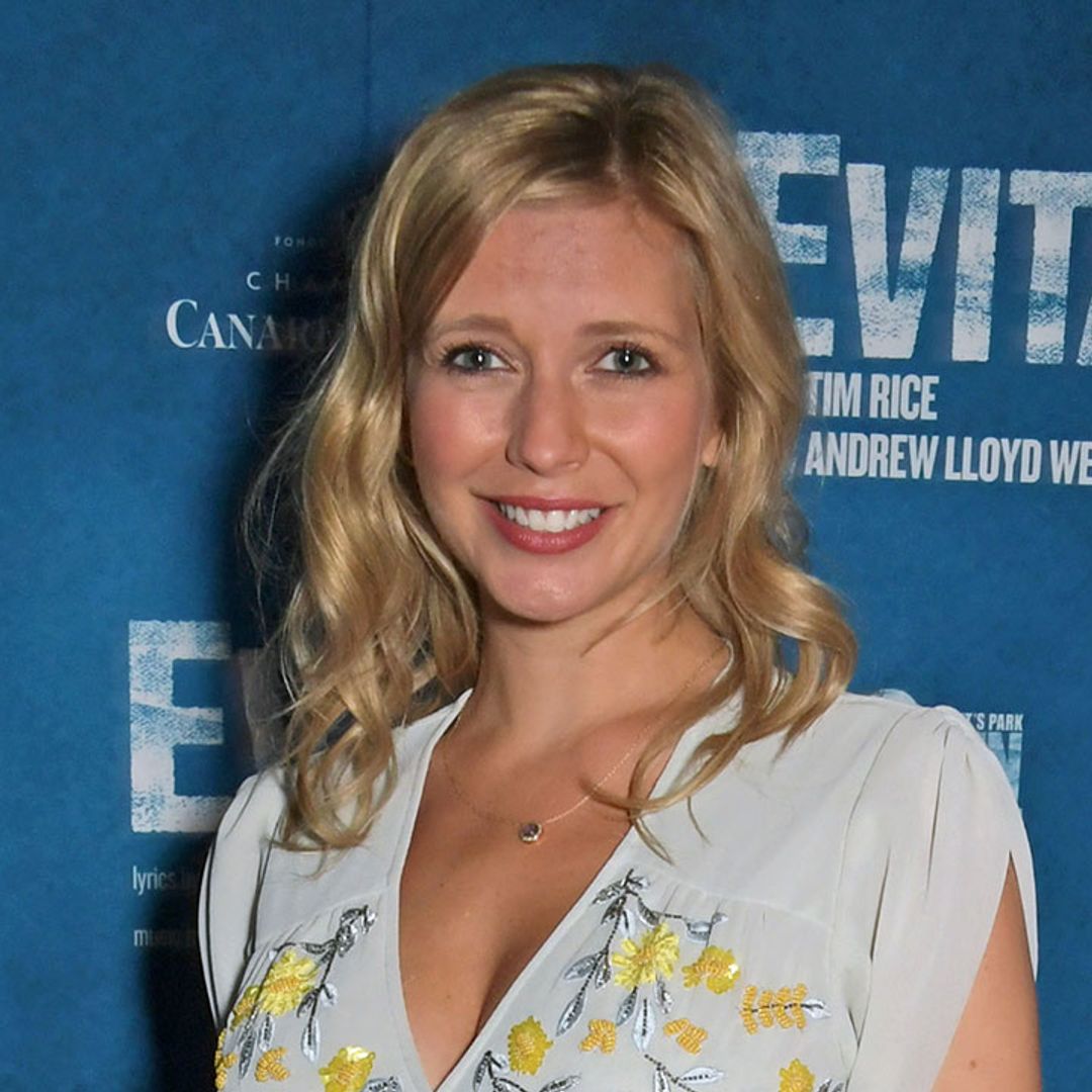 Rachel Riley shows off her blossoming bump in a series of dresses for Countdown special