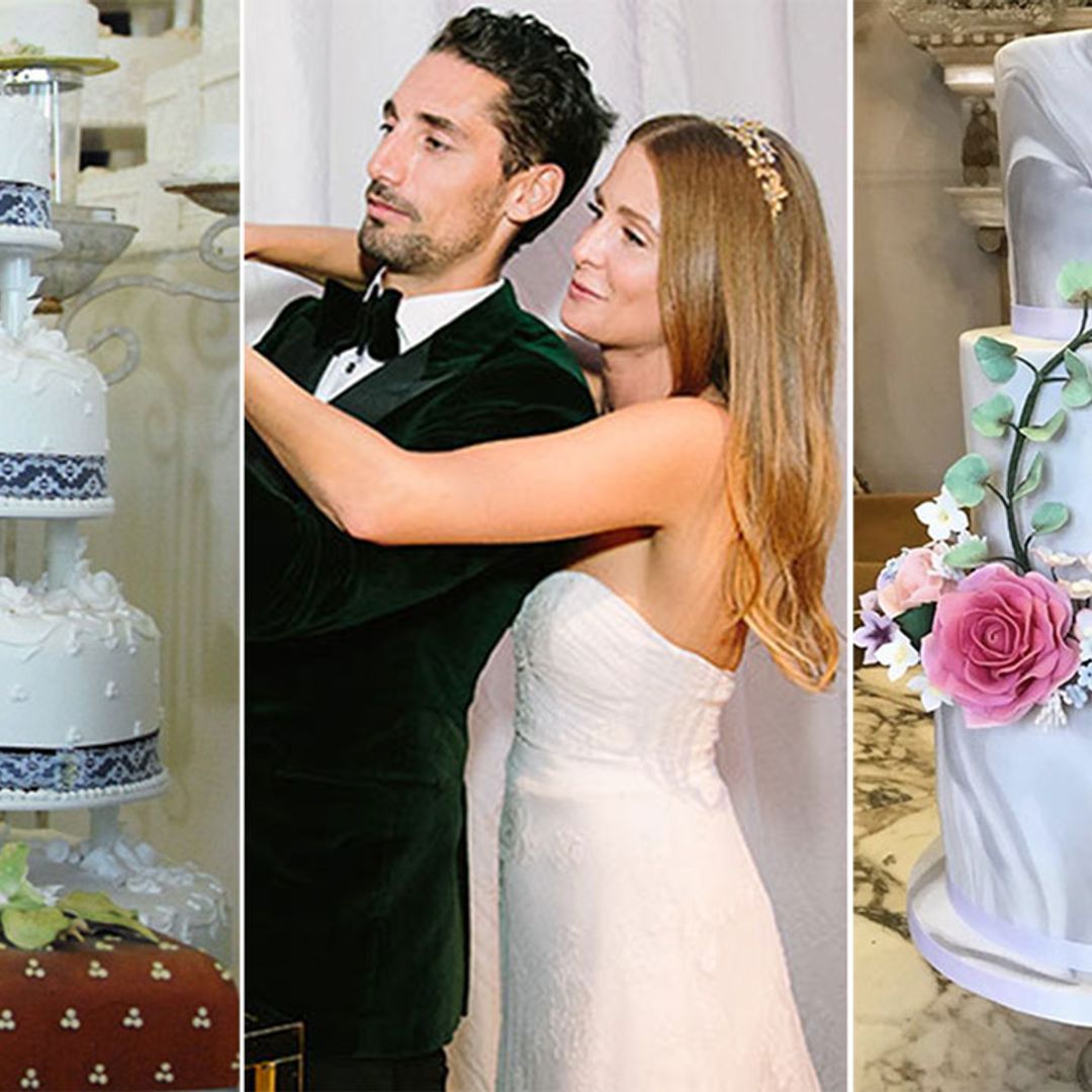 9 most beautiful wedding cakes from the world of celebrity!