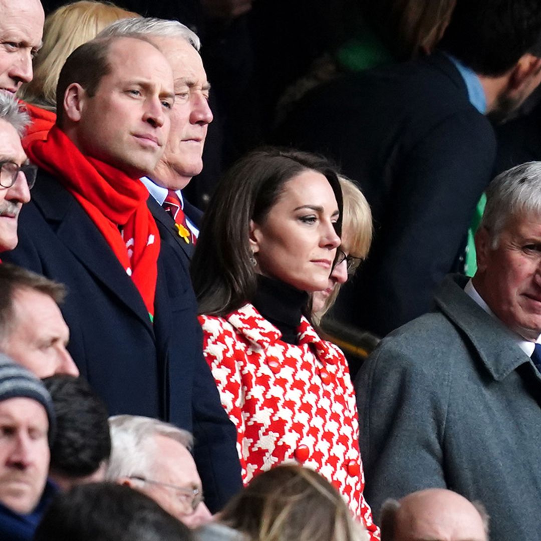 Video: Prince William and Princess Kate sing Welsh national anthem for first time since gaining new titles