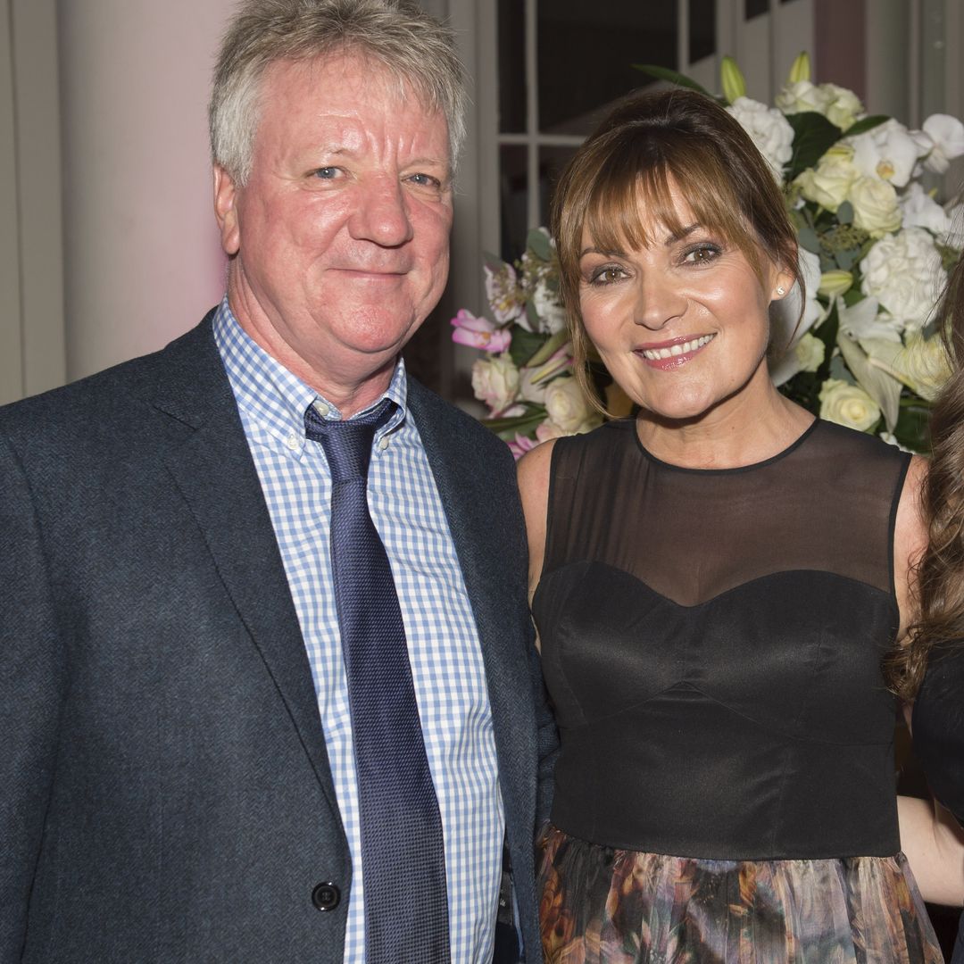 Newlywed Lorraine Kelly shares tender moment with husband Steve in intimate wedding photo