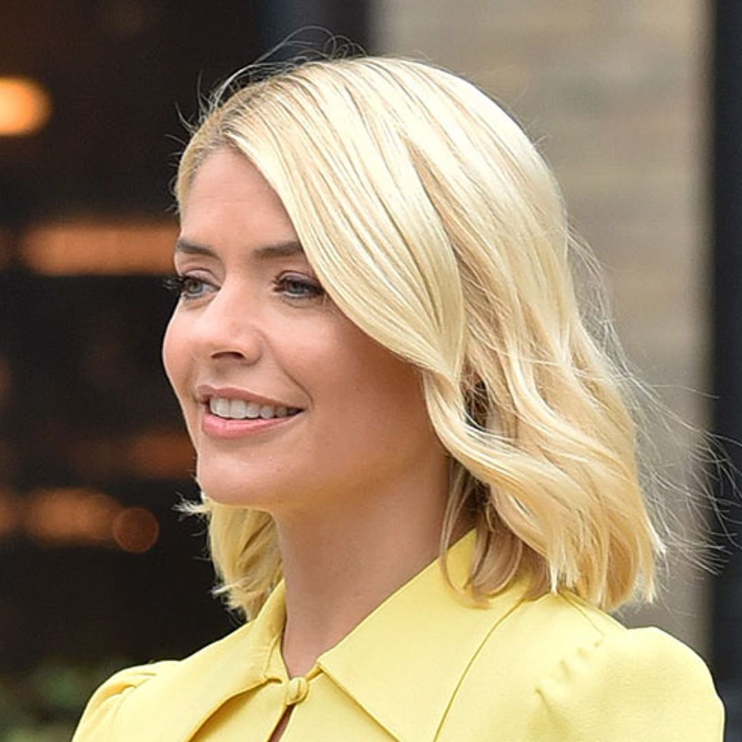 You are going to love Holly Willoughby's red tweed skirt - and it cost her just £19!