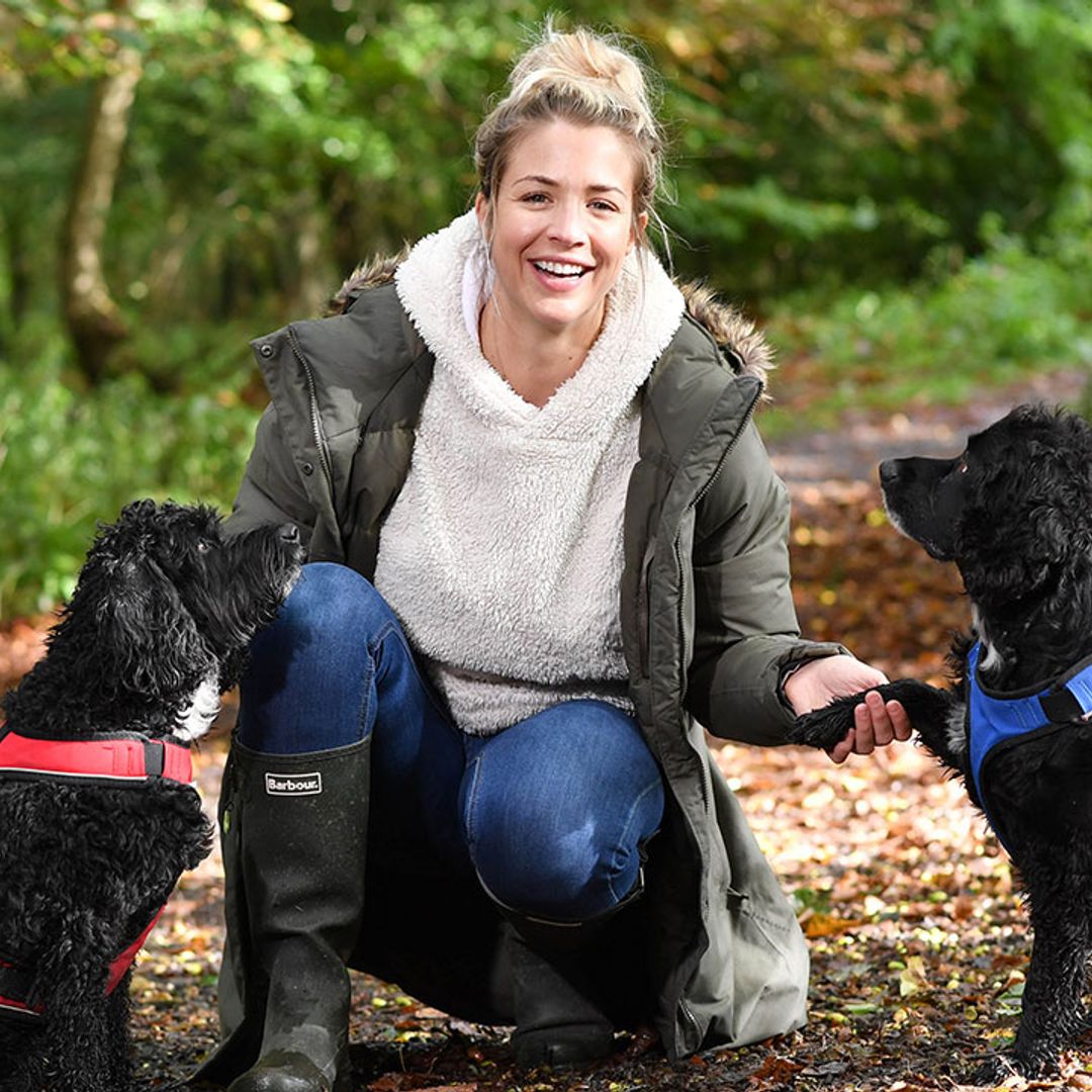 Gemma Atkinson reveals benefits of raising Mia around dogs – and talks mum-shaming
