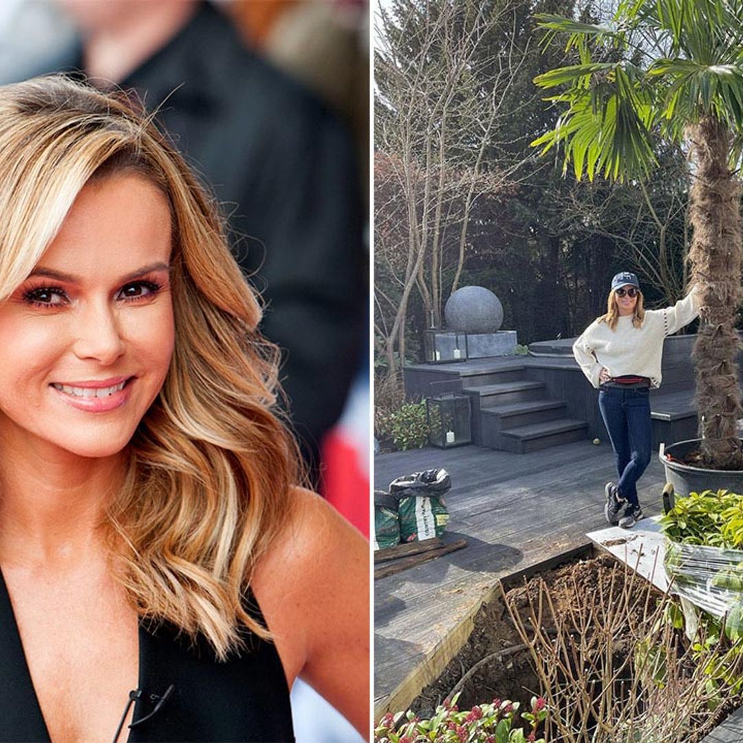 Amanda Holden's garden could be a luxury holiday resort
