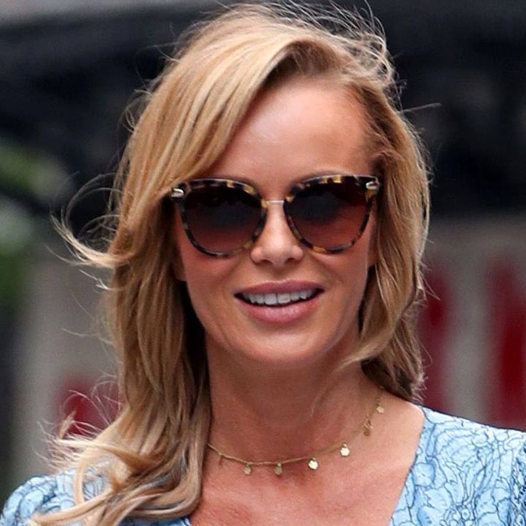 Amanda Holden's gorgeous new dress is the most striking shade of blue
