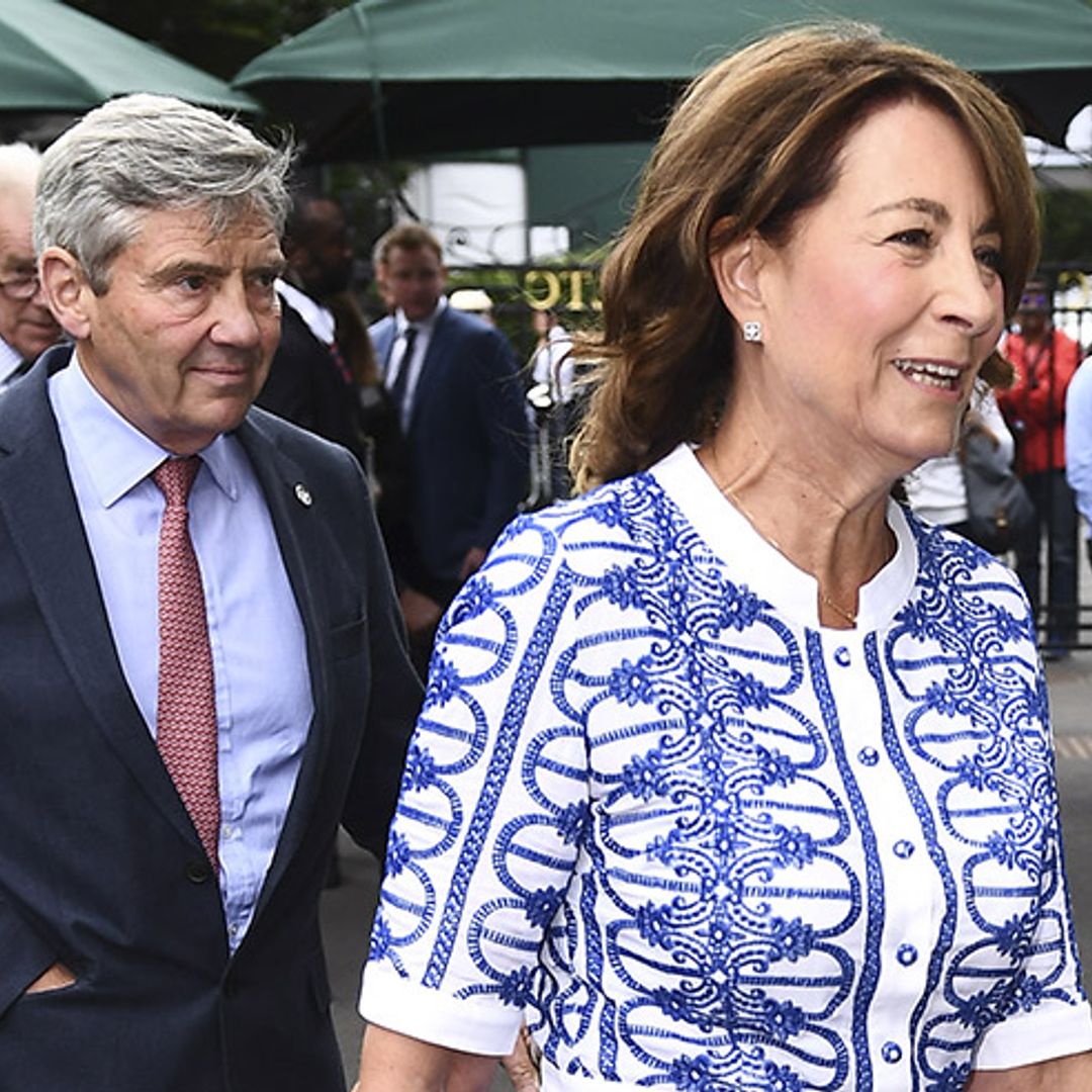 Carole Middleton copies Kate's £4,000 Alexander McQueen dress for Wimbledon outing