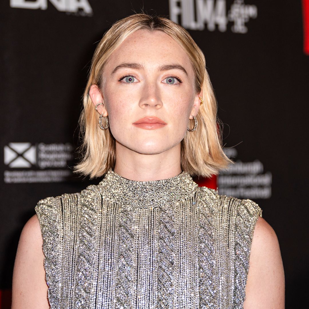 Saoirse Ronan oozes It-girl glamour in dazzling Louis Vuitton mini dress