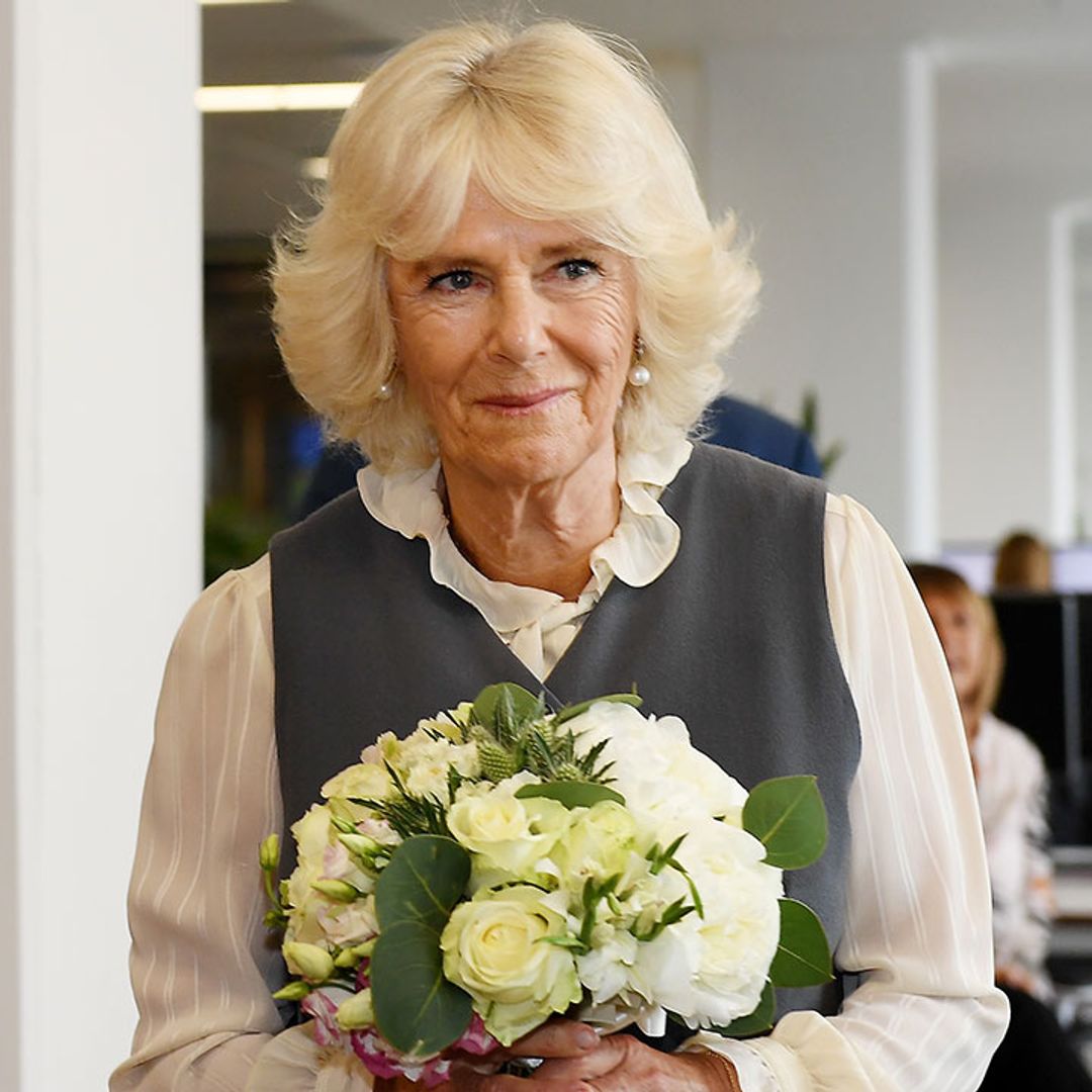 The Duchess of Cornwall styled her favourite checked skirt in an ingenious way