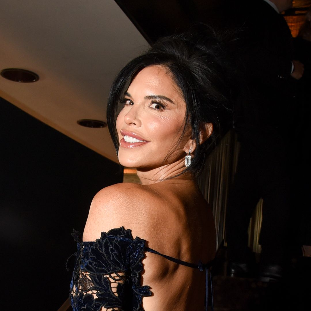 Lauren Sanchez steals the show in stunning $9k see-through designer dress