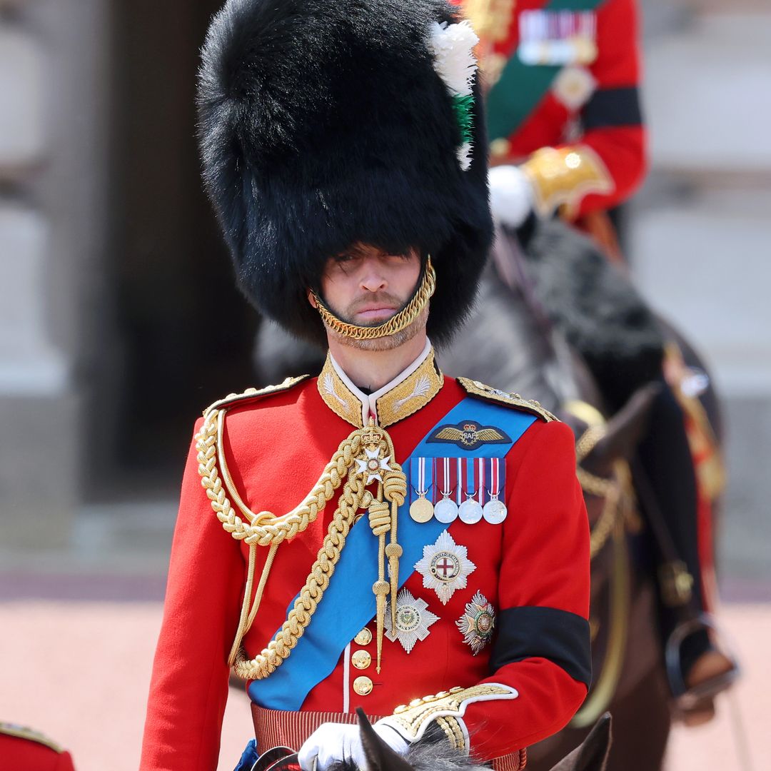 The one change Prince William made at King's birthday parade this year