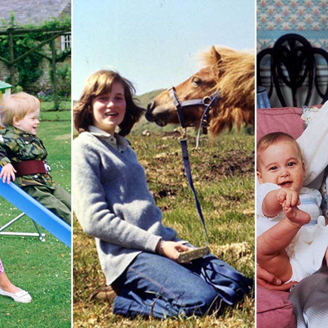 12 rarely-seen photos of Princess Diana at home: From childhood to motherhood