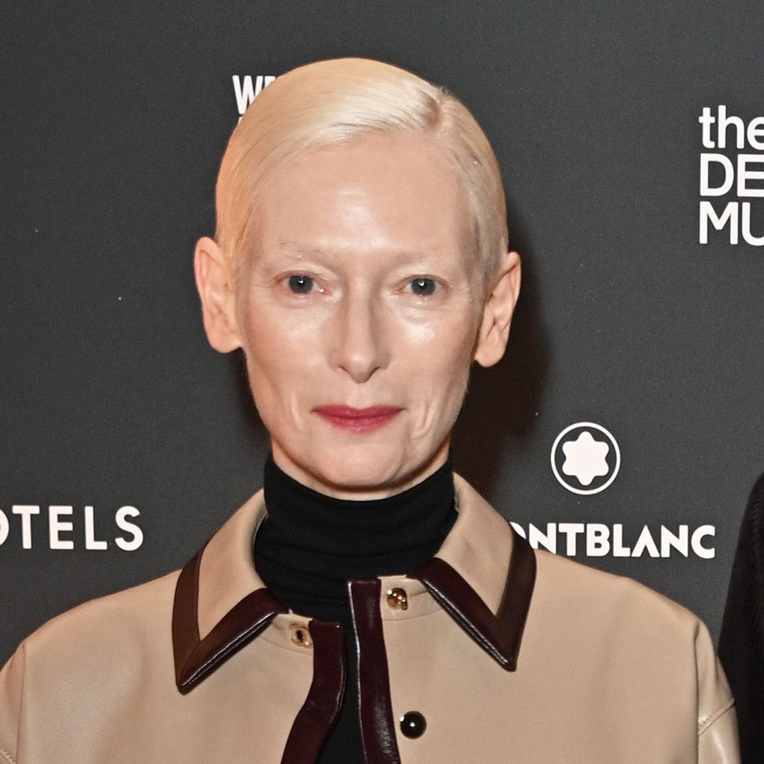 Tilda Swinton makes rare appearance with partner of 11 years 