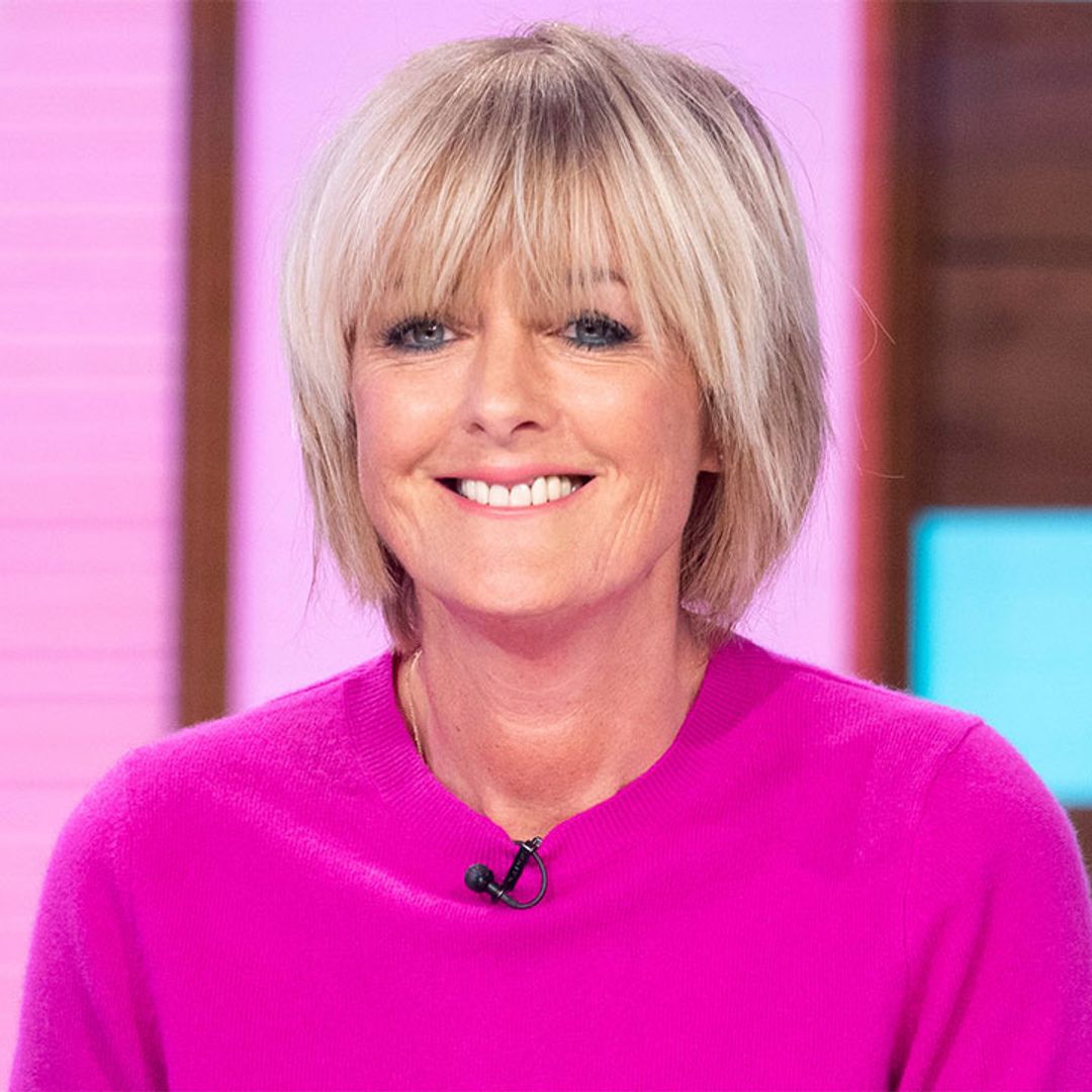 These Marks & Spencer purple trousers make Jane Moore look insanely chic
