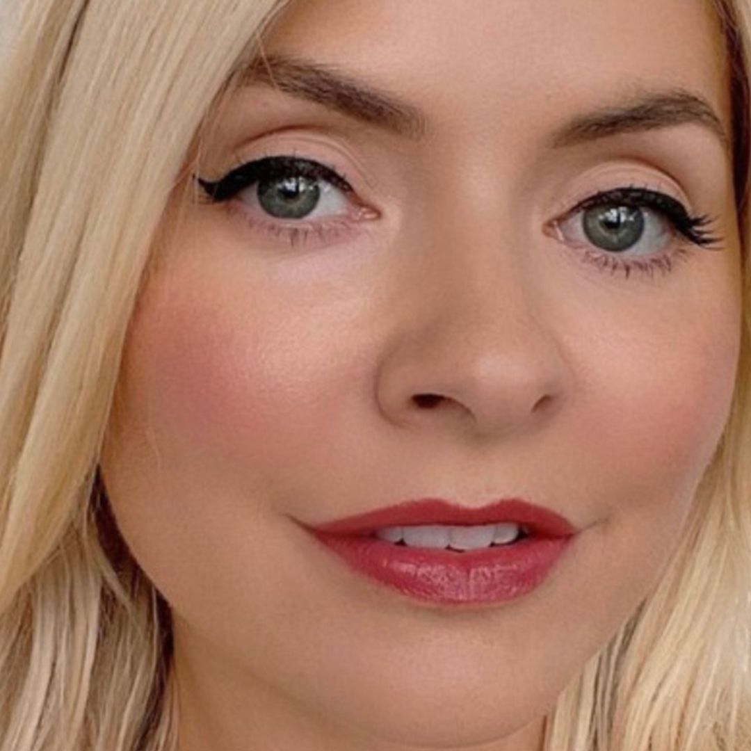 Holly Willoughby looks like a woodland goddess to announce big news