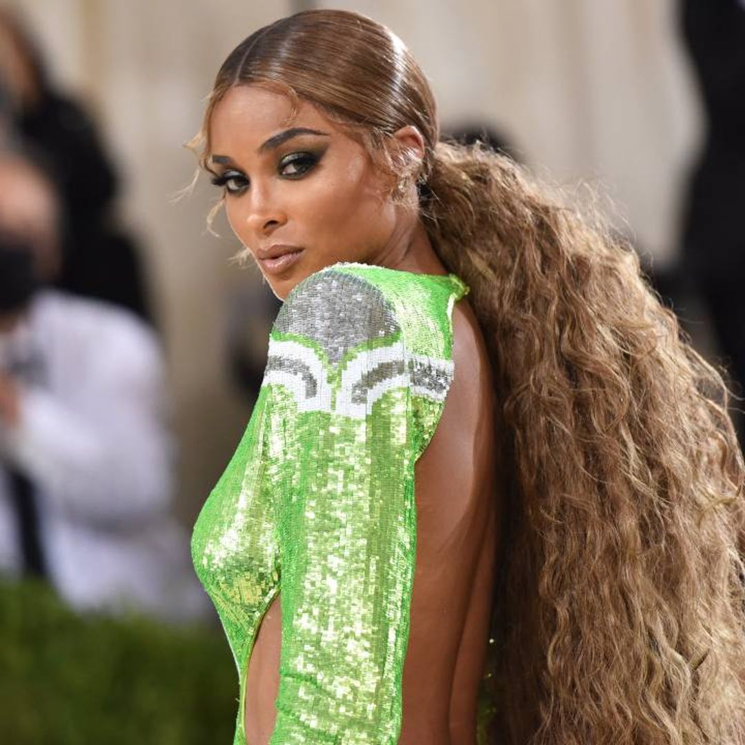 Ciara sizzles in a lacy sheer dress as she reveals surprising celebrity connection