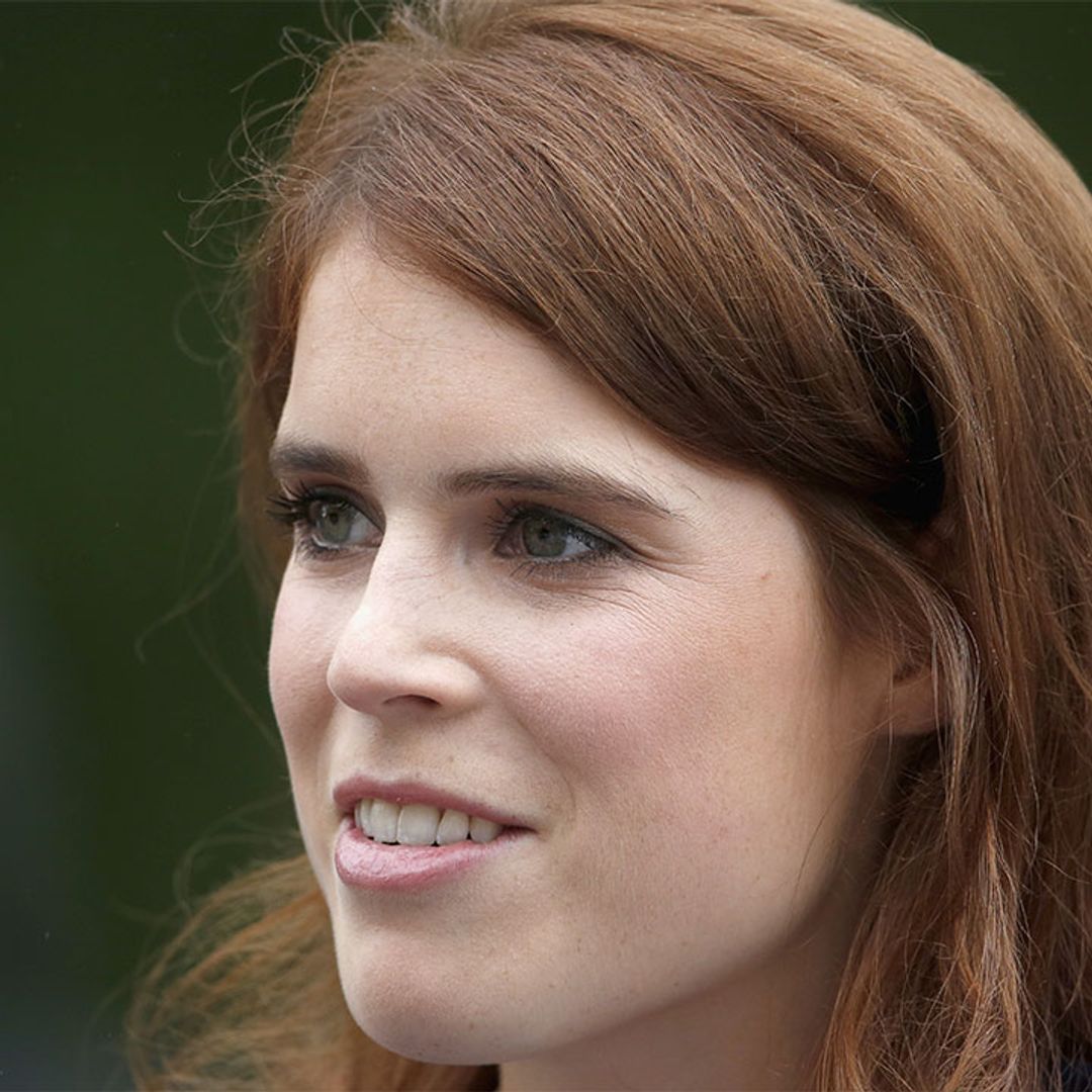 Princess Eugenie's grey check suit is impossibly chic and we need it