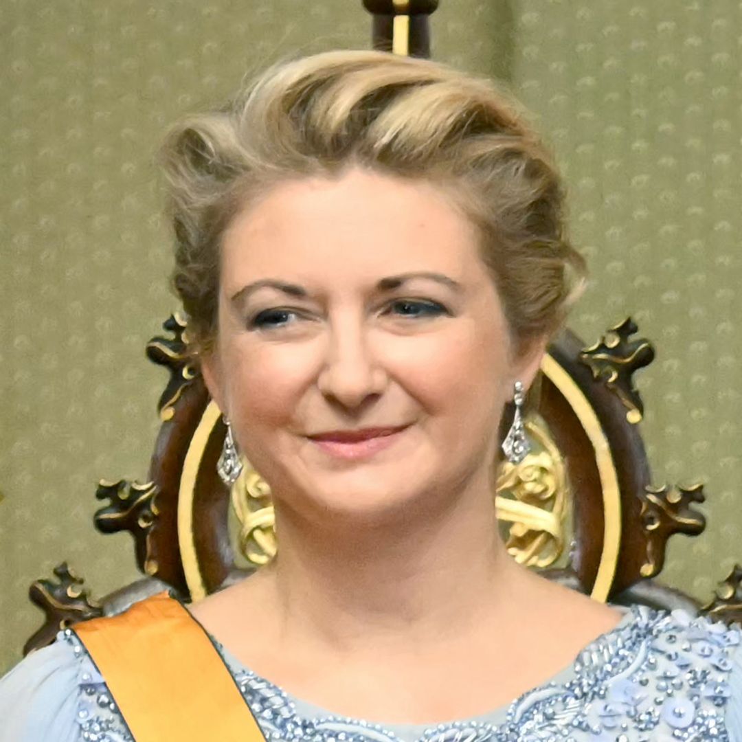 Grand Duchess Stephanie 'leads with grace' in flowing gown for her big royal debut