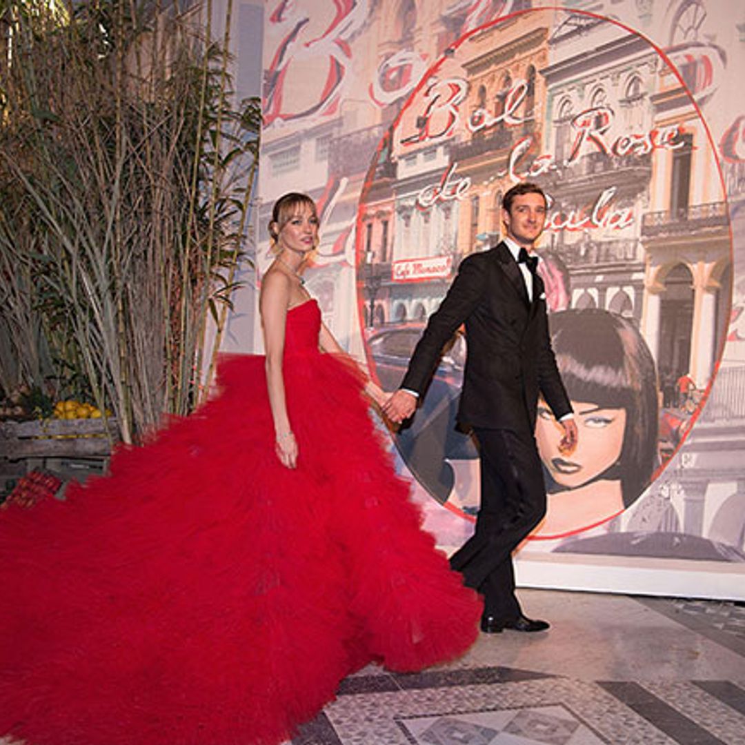 Beatrice Borromeo-Casiraghi's spectacular debut as a Mrs at Monaco's Rose Ball