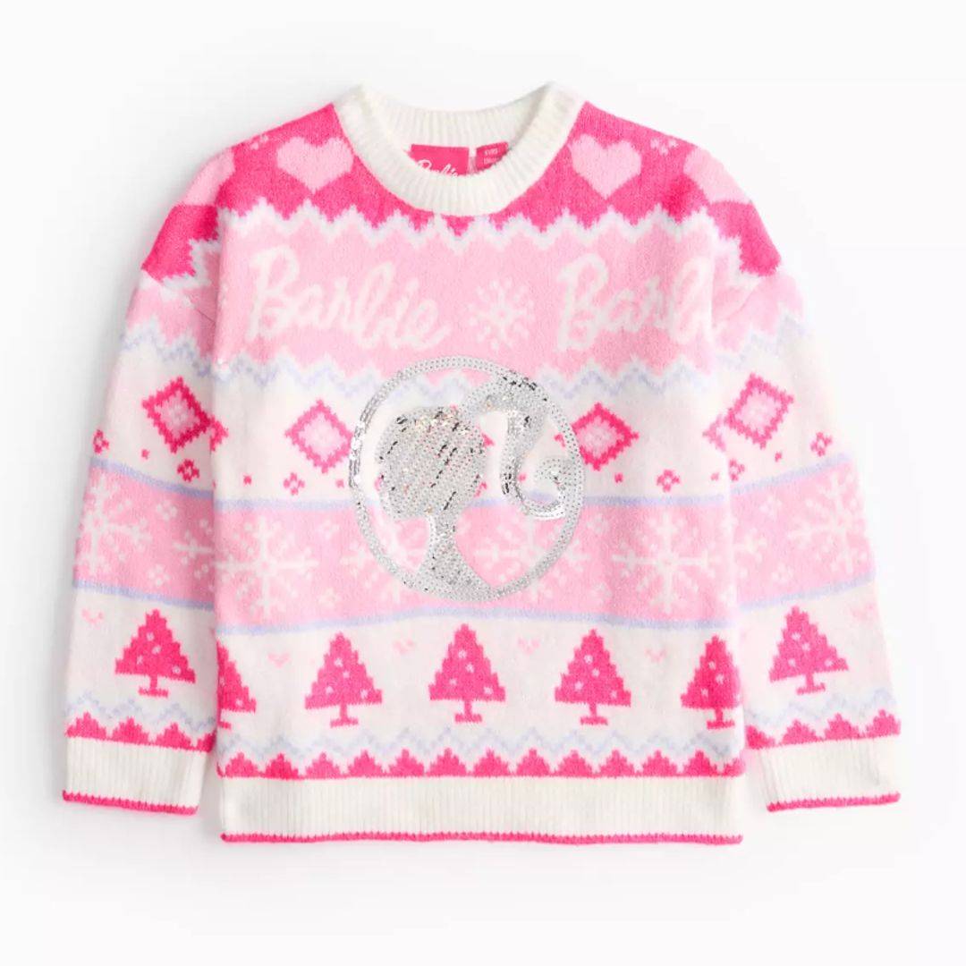 Editor's Pick: TU Girls' Barbie Christmas Jumper