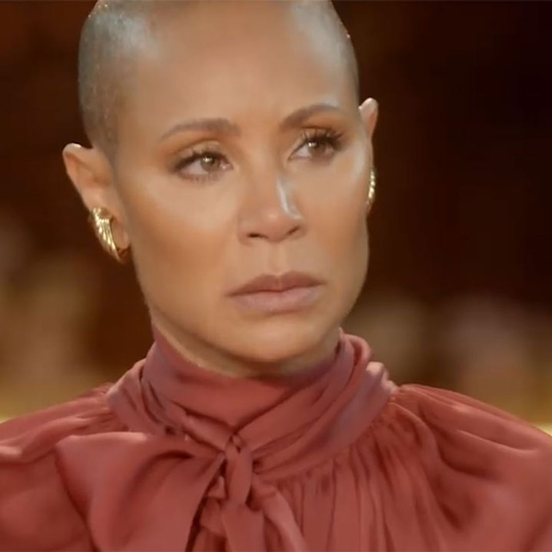 Jada Pinkett Smith holds back tears as she addresses alopecia with grieving mother