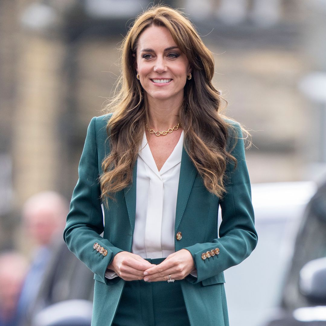 Princess Kate's affordable chunky gold necklace is the ultimate cool-girl accessory