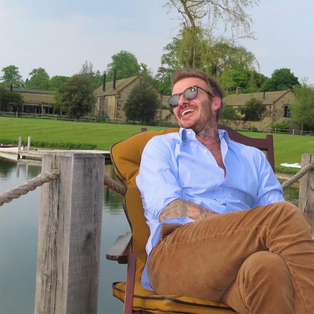 David Beckham reveals decadent self-care routine worth five figures at Cotswolds home