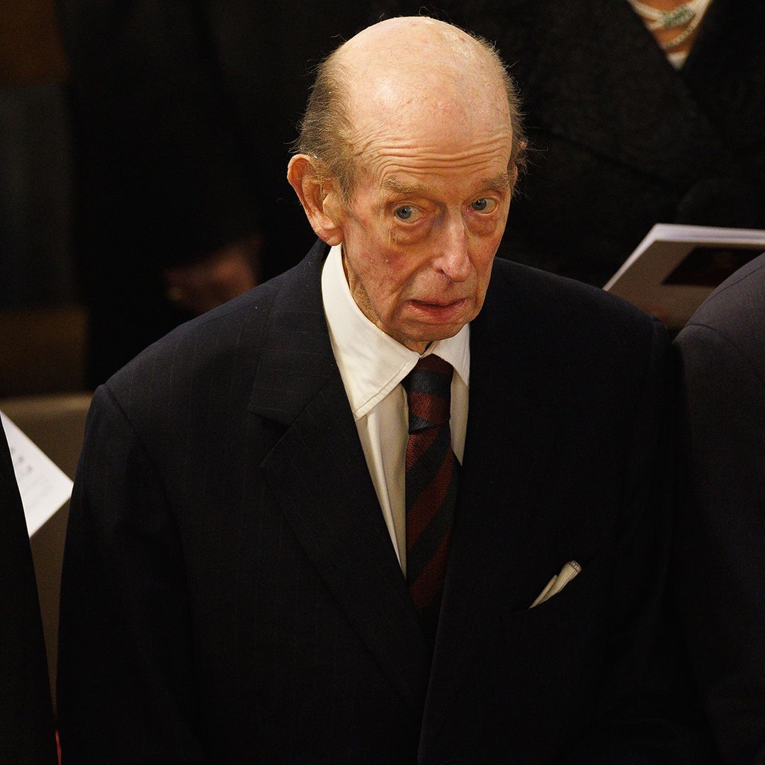Duke of Kent, 90, attends funeral alongside Andrew Parker Bowles