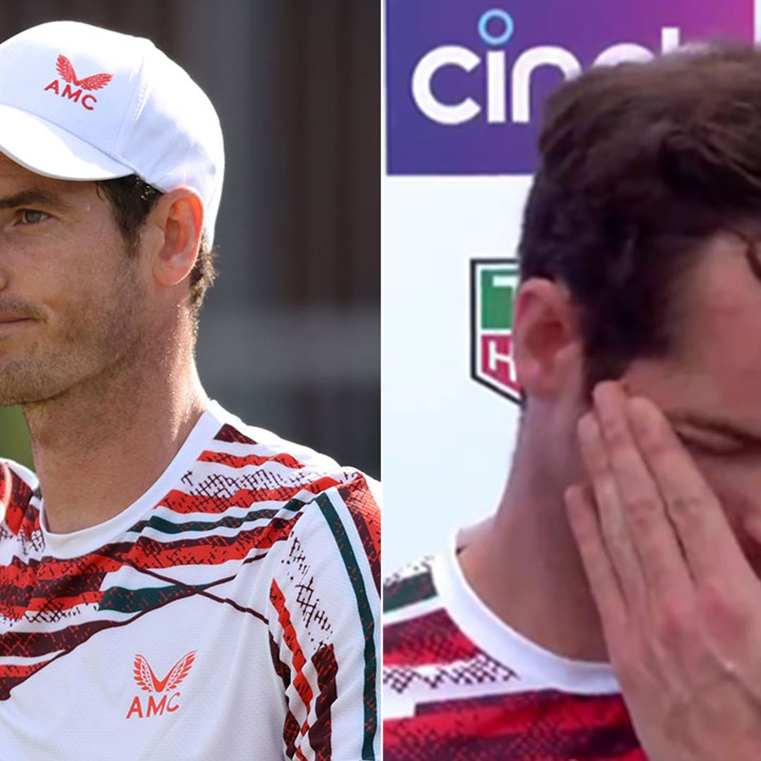 Andy Murray breaks down in tears after emotional achievement