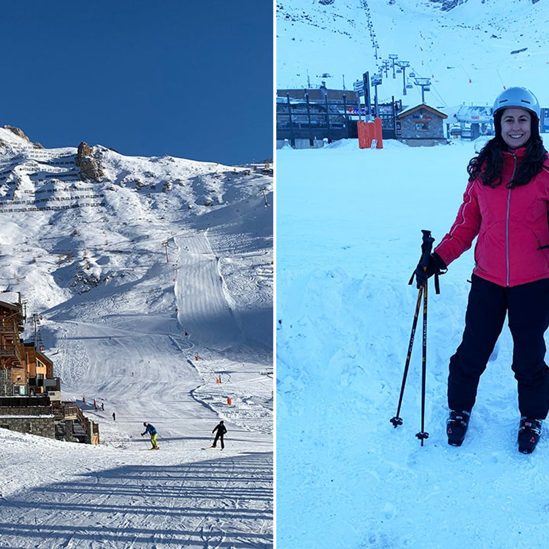 I stepped out of my comfort zone to face my fear of skiing