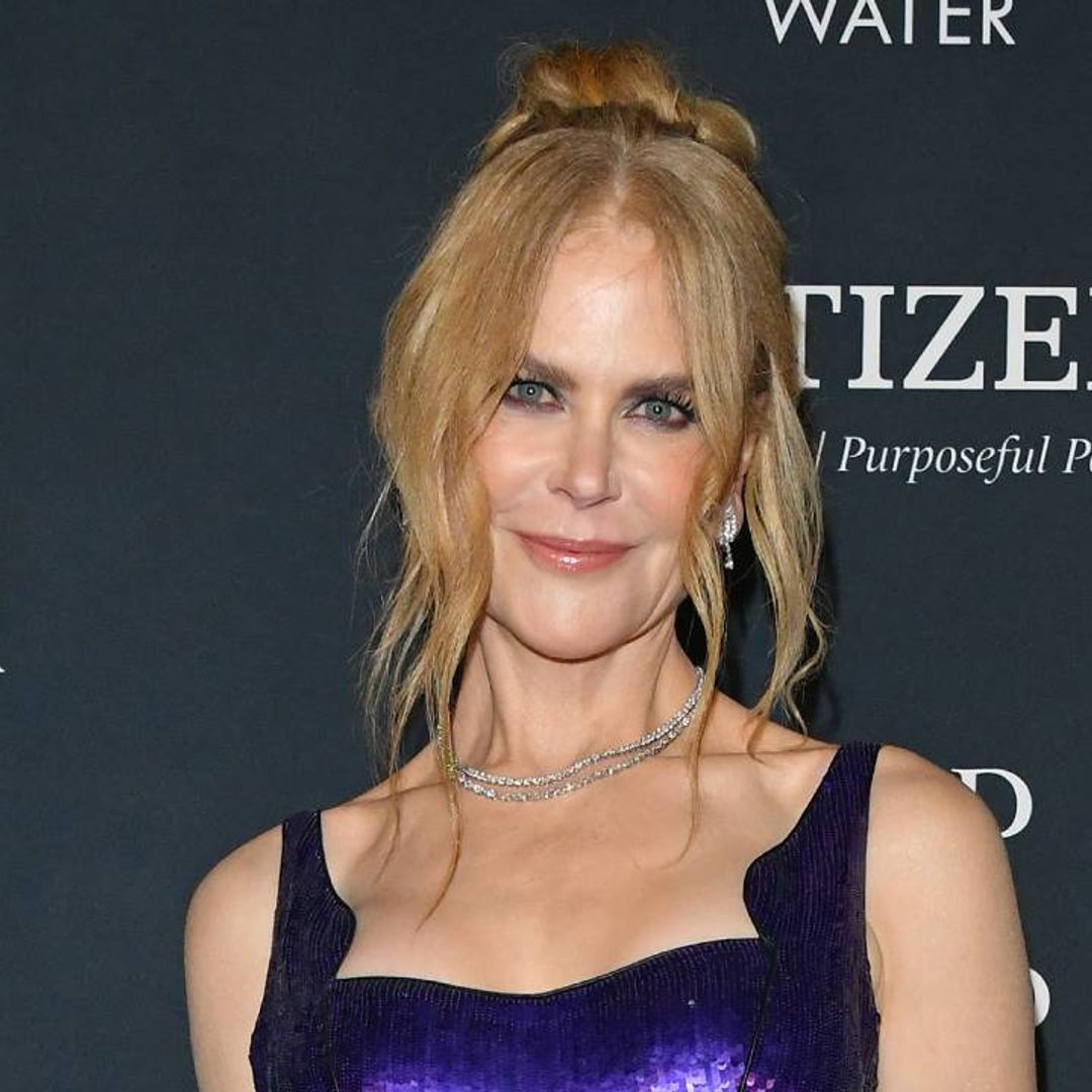 Nicole Kidman wows fans as she dazzles in sheer sequin crop-top