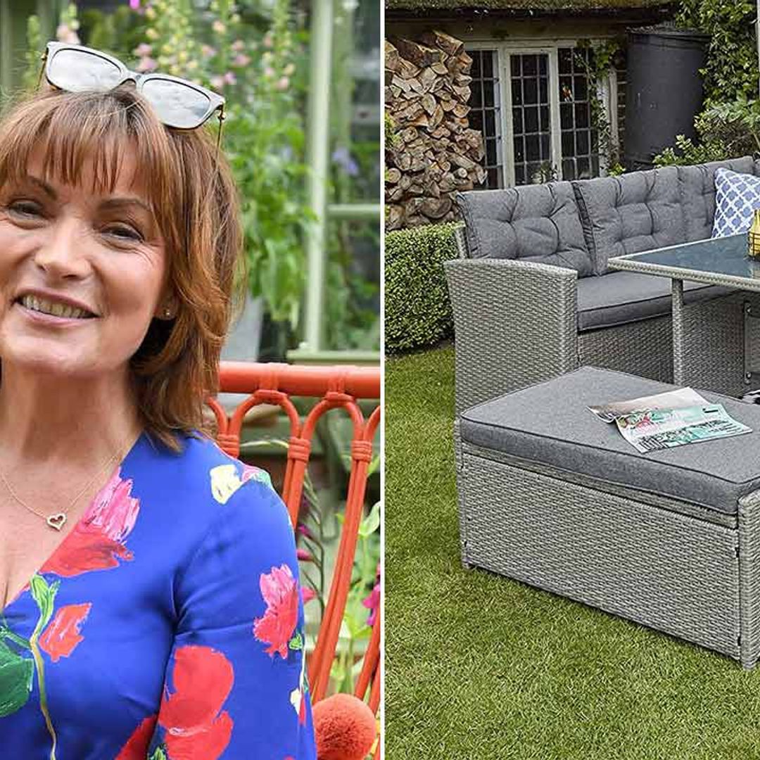 Love Lorraine Kelly's rattan garden furniture? This Amazon Prime Day lookalike is £280 off