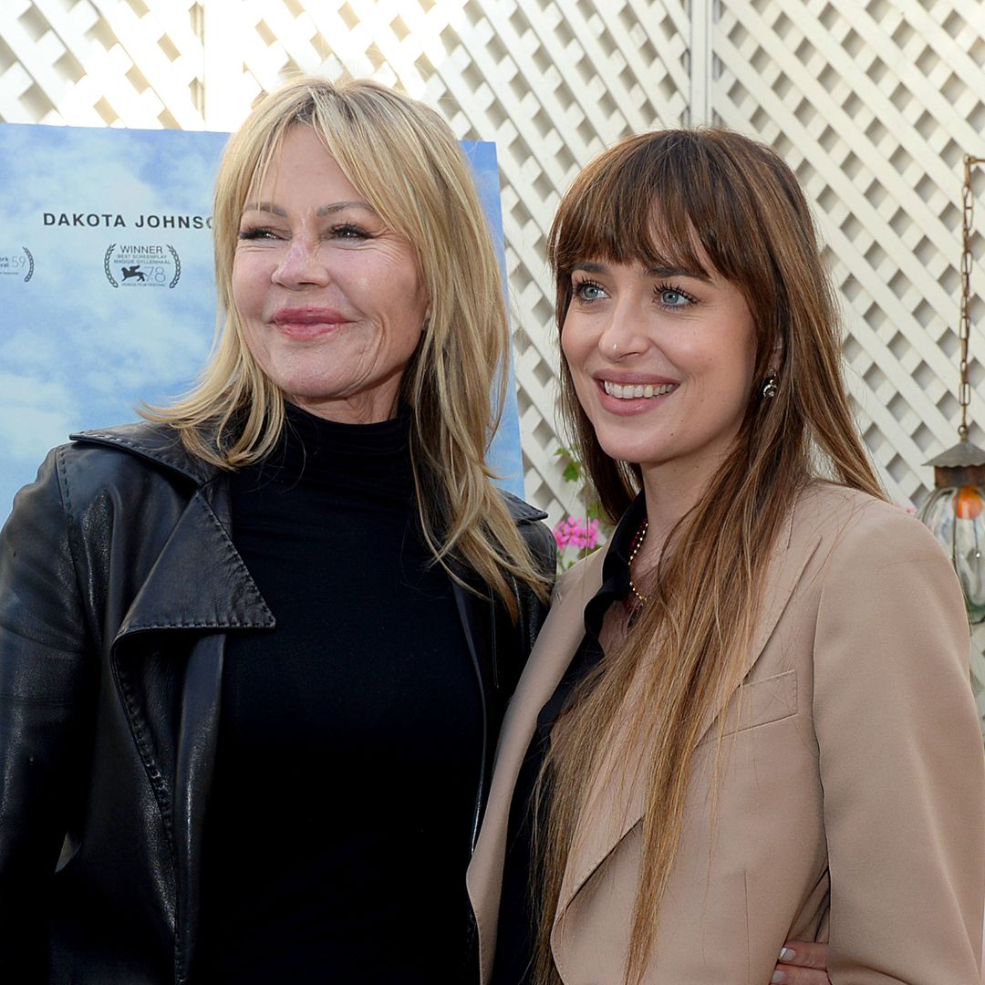 Dakota Johnson wows in rare appearance alongside famous parent