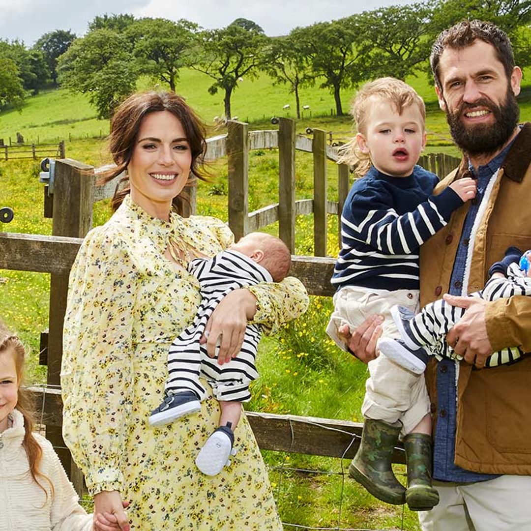 Kelvin Fletcher opens up about being a dad of four and reveals what is next for the family's farm