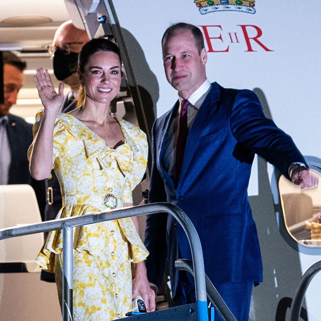 Prince William and Kate's airplane seating plan with royal entourage revealed