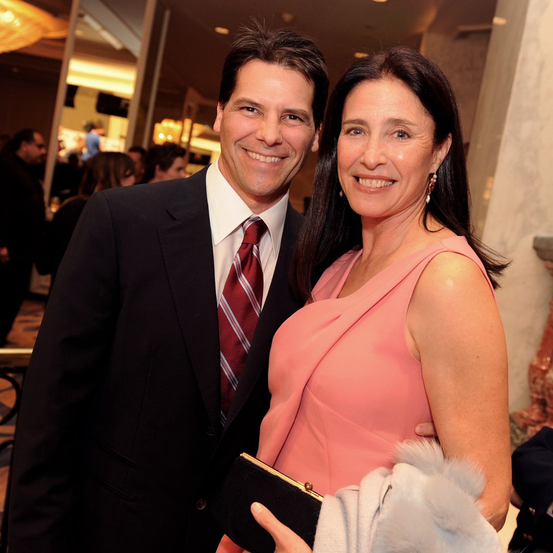 Producer Chris Ciaffa (L) and his wife actress Mimi Rogers arrive at AARP Magazine's "10th Annual Movies For Grownups" Awards Gala at the Beverly Wilshire Hotel on February 7, 2011 in Beverly Hills, California.