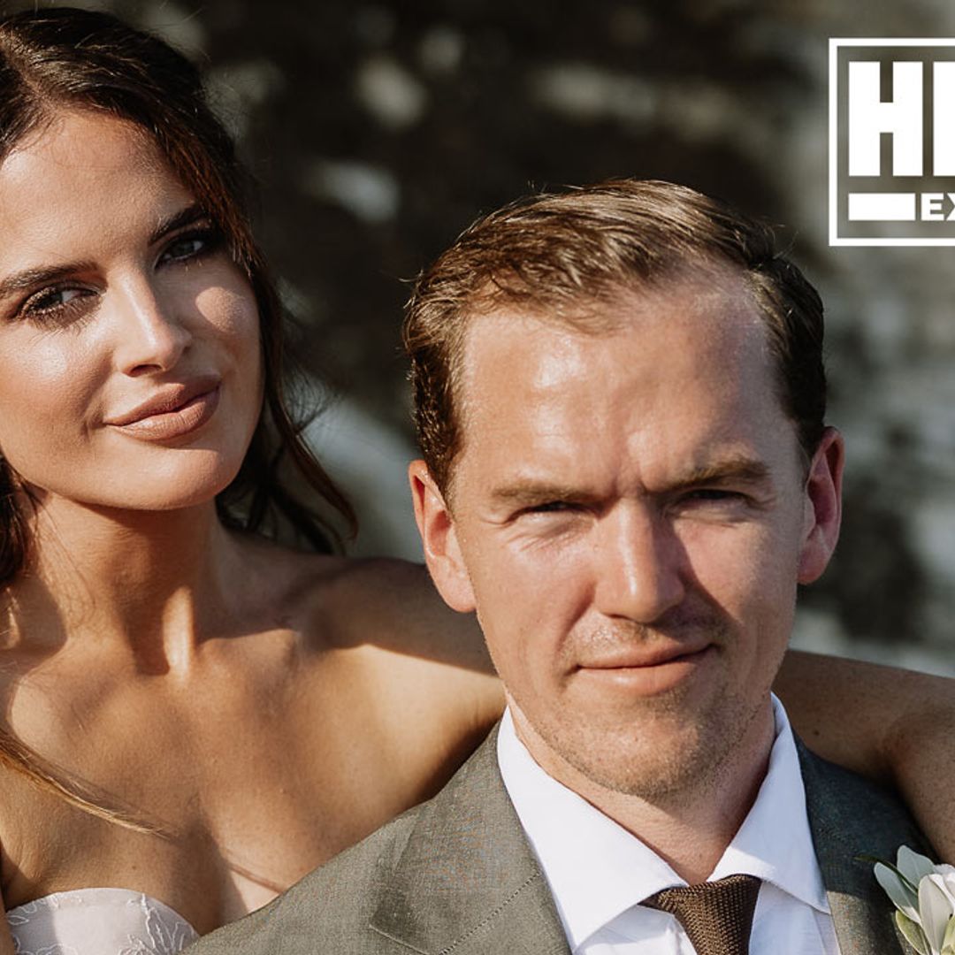 Binky Felstead's husband Max's wedding tribute to stepdaughter India leaves guests 'in bits'