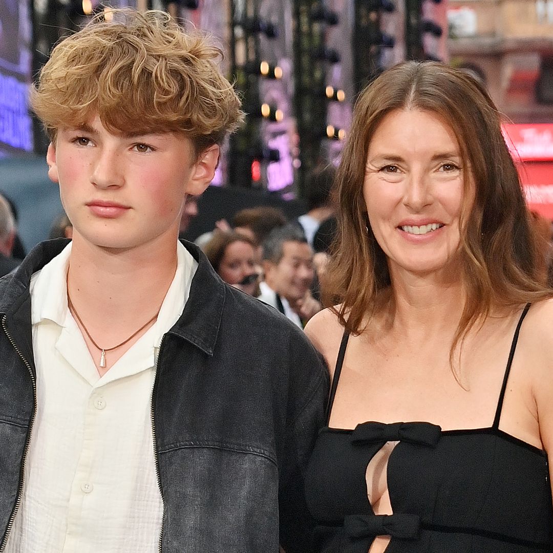 Jamie Oliver's son Buddy, 14, towers over mum Jools for family outing