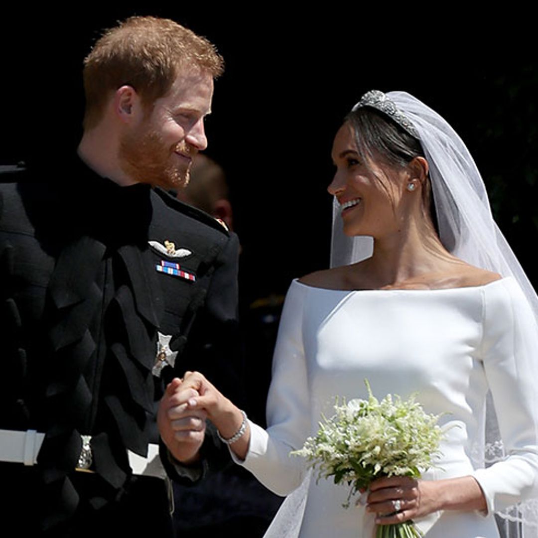 Newlyweds Prince Harry and Meghan pictured for the first time since fairytale wedding