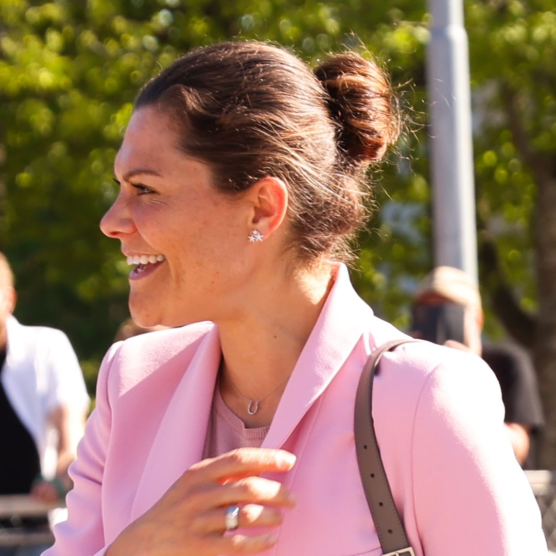 Crown Princess Victoria appeared with her husband Prince Daniel